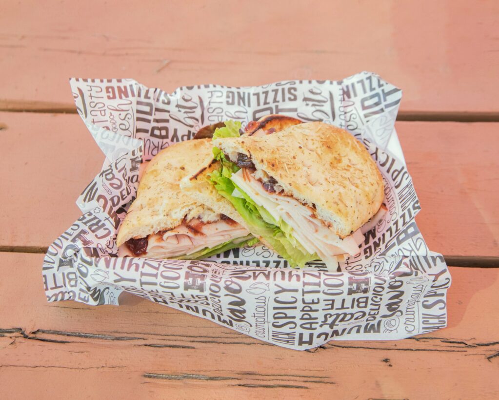The Wicked Twist Food Truck Fancy Pants Turkey Sandwich at Chicopee Center Space