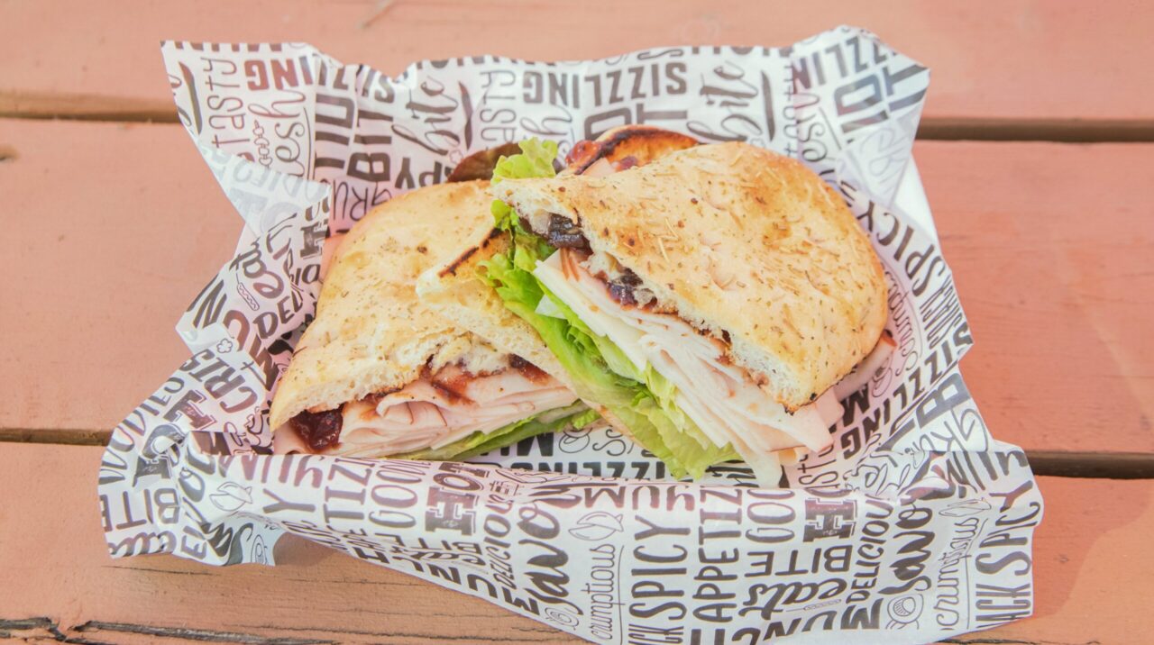 The Wicked Twist Food Truck Fancy Pants Turkey Sandwich at Chicopee Center Space